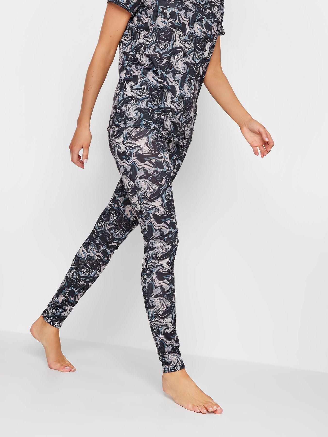 Long Tall Sally Tall Women's Grey Moon & Star Print Pyjama Set