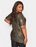  image of yours-sequin-swing-top-gold