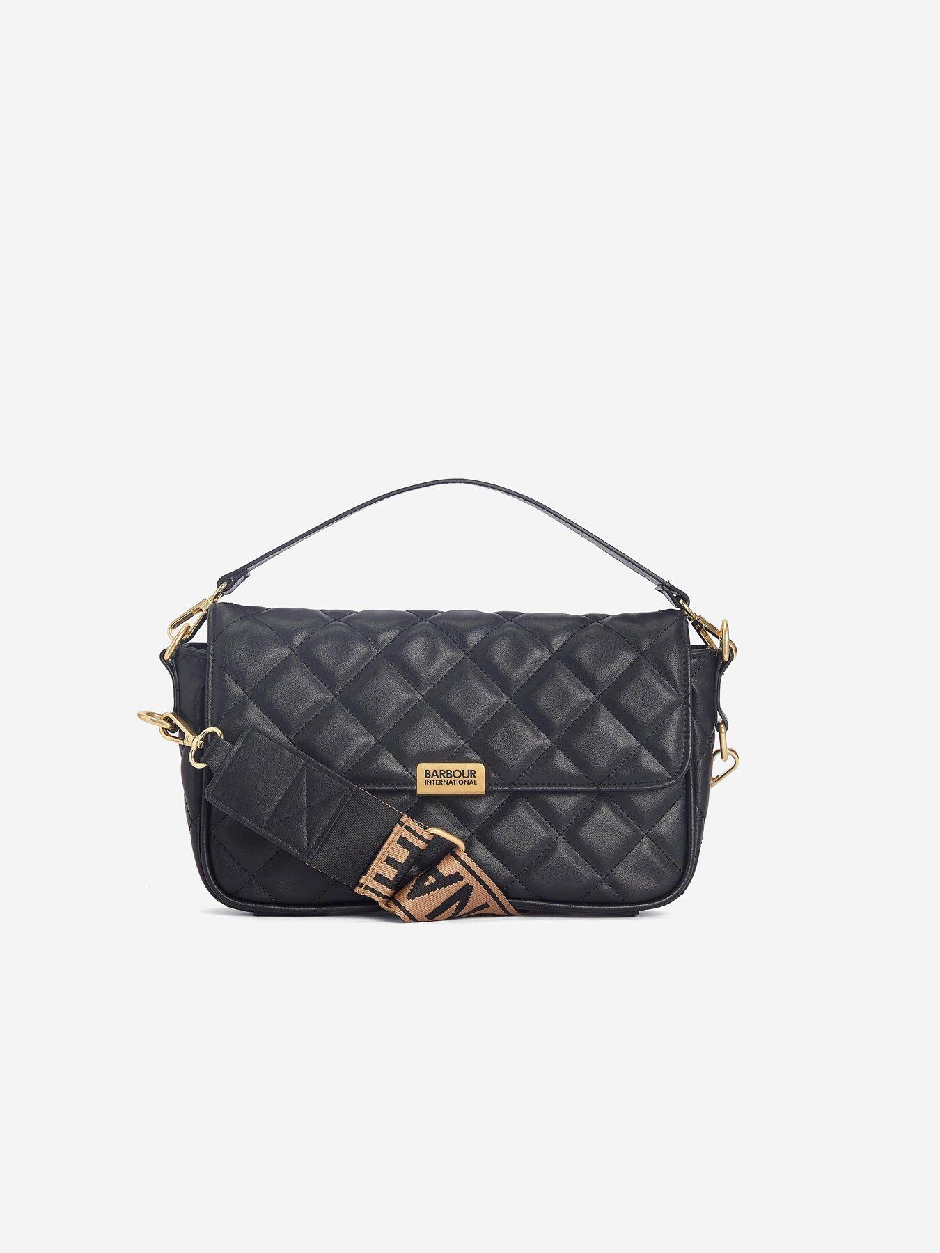 Image 4 of 5 of Barbour International Quilted Soho Crossbody Bag&nbsp;- Black