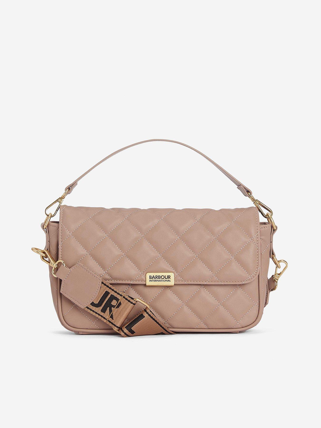 Barbour International Quilted Soho Crossbody Bag Beige very