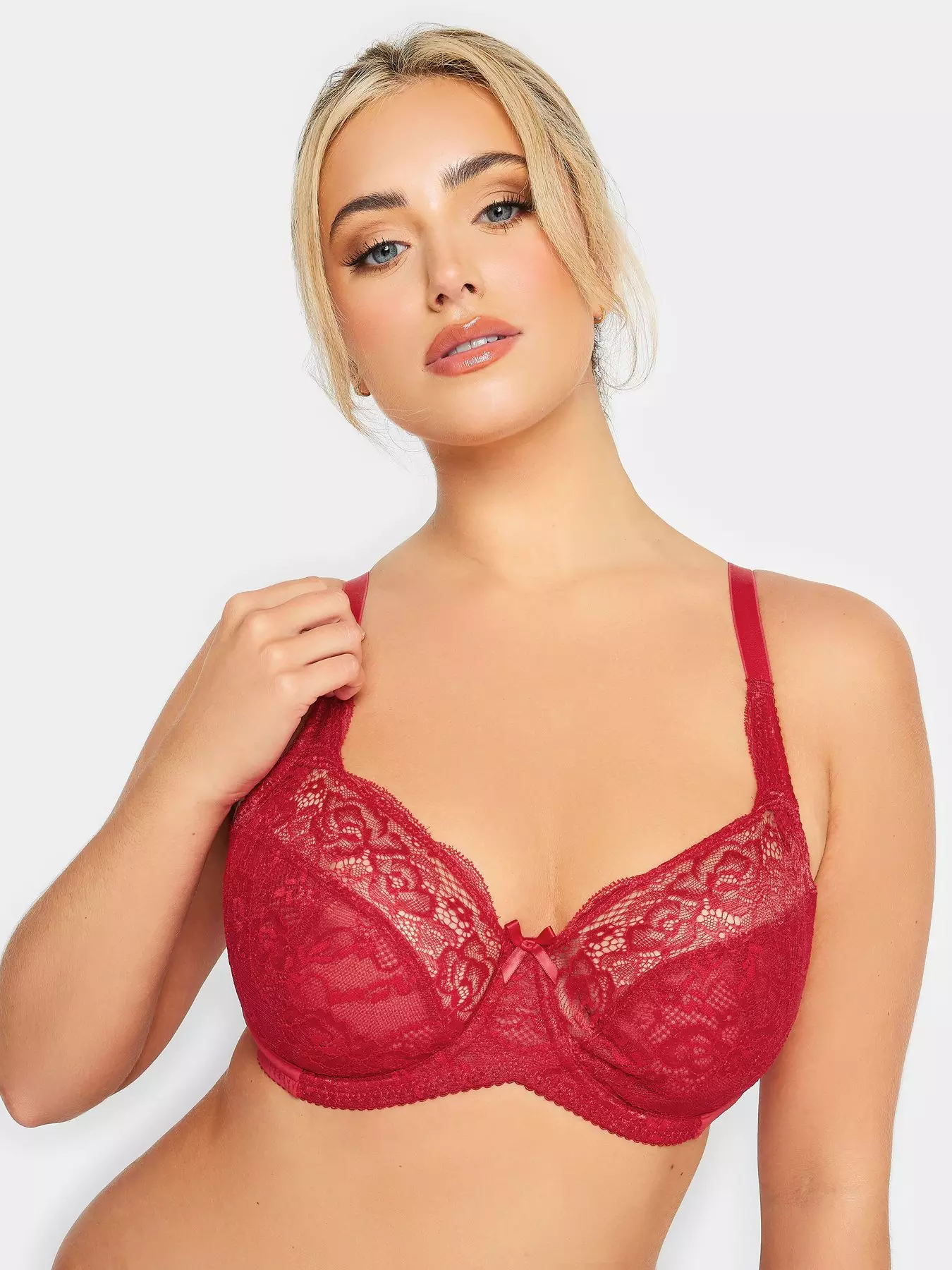 Buy Ann Summers Instinctive animal print padded plunge bra in red- find  codes and free shipping
