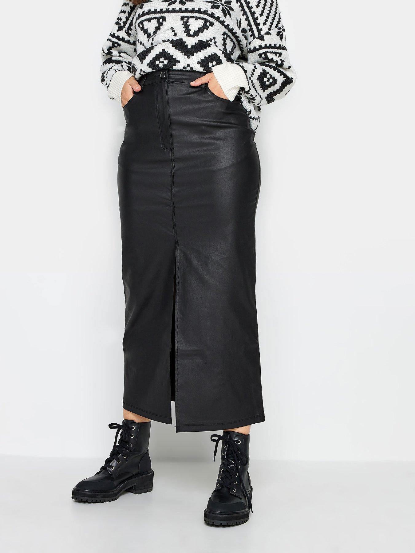 Black midi clearance skirt tall