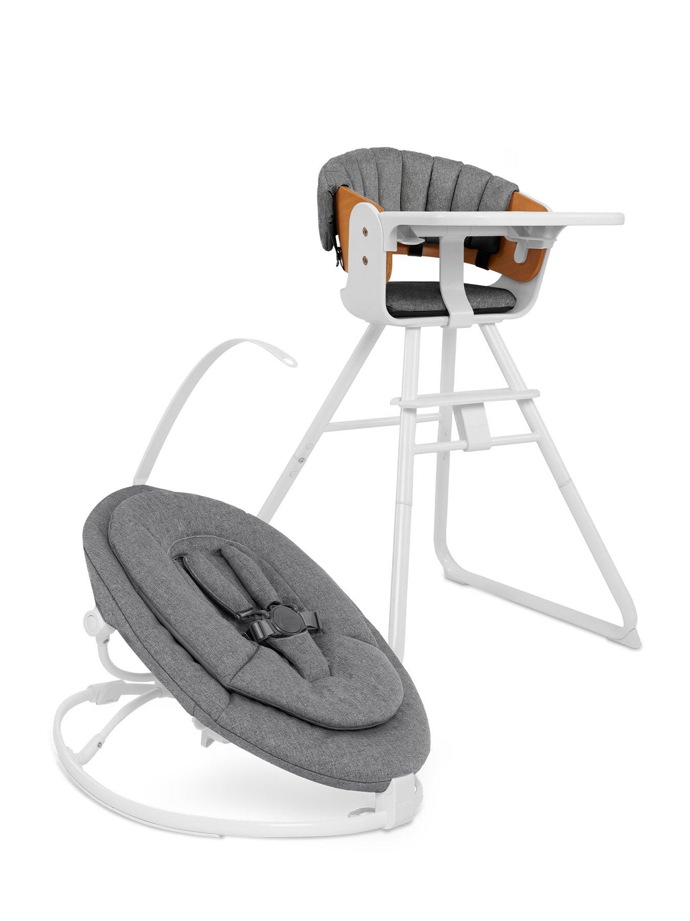 Image 1 of 8 of iCandy MiChair Complete Highchair - White/Flint