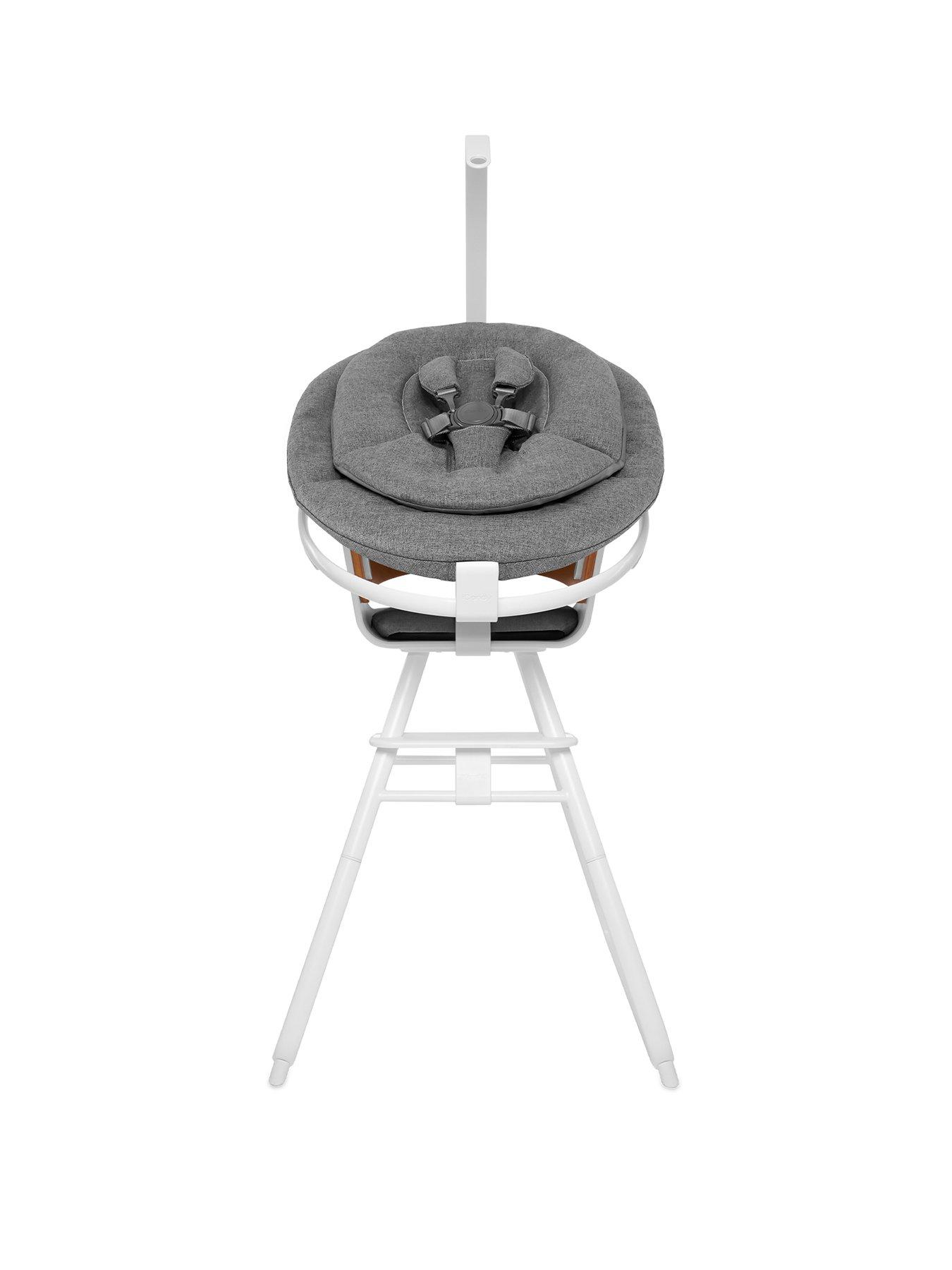 Image 2 of 8 of iCandy MiChair Complete Highchair - White/Flint