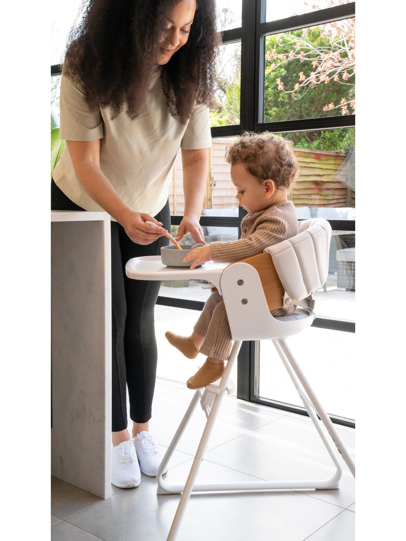 Image 6 of 8 of iCandy MiChair Complete Highchair - White/Flint