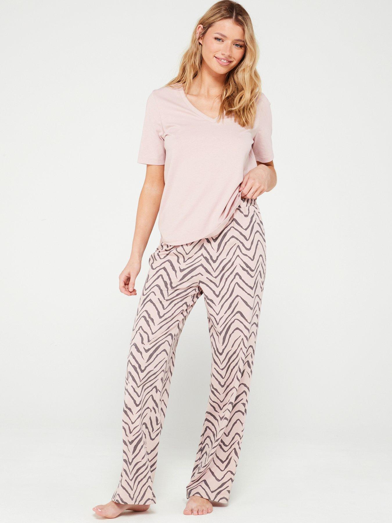 Calvin Klein Girl's Pink Heart Print Fleece Sleep Pajama Pants Size Large  14/16