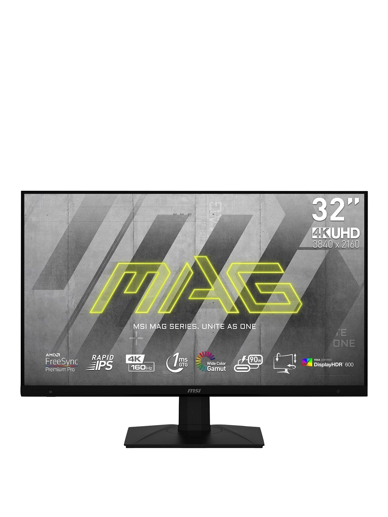 MSI G321CUV 32 inch, 4K UHD, 60Hz, 4ms, AMD Freesync, 1500R Curved Console Gaming  Monitor