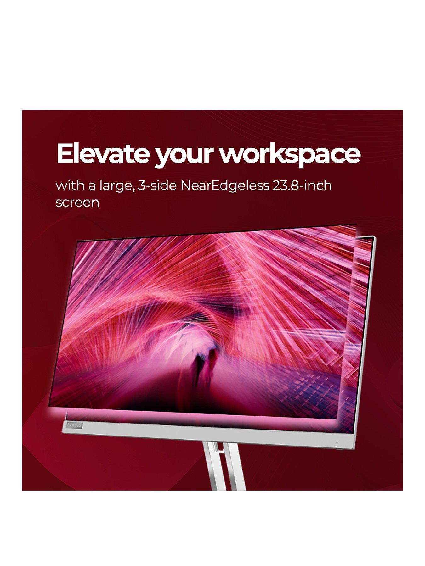 Image 3 of 7 of Lenovo L24e-40 24-inch PC Monitor - FHD, 100Hz, VA, 4ms, AMD Freesync