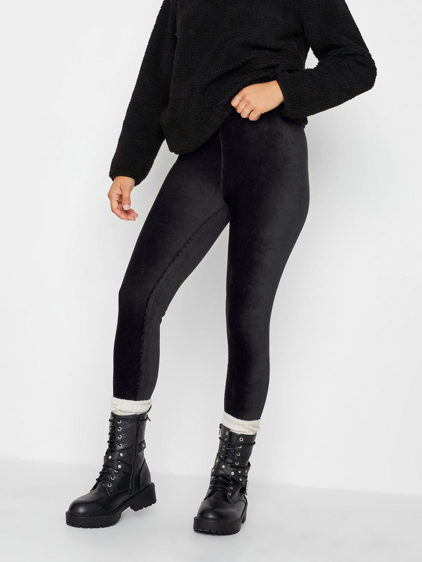 In Form Petite Stirrup Leggings in Black