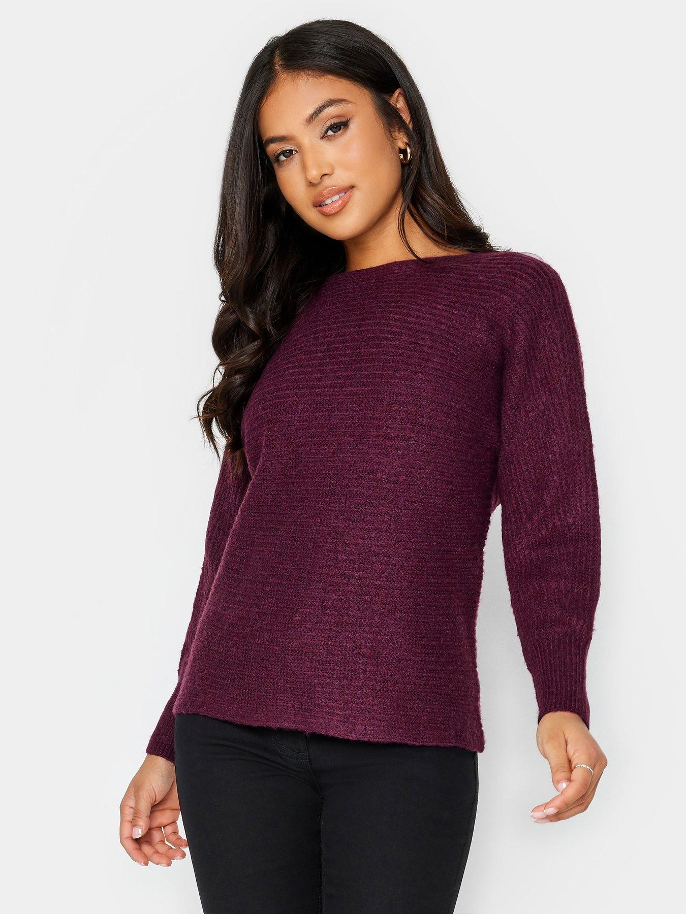 Slash neck store jumper