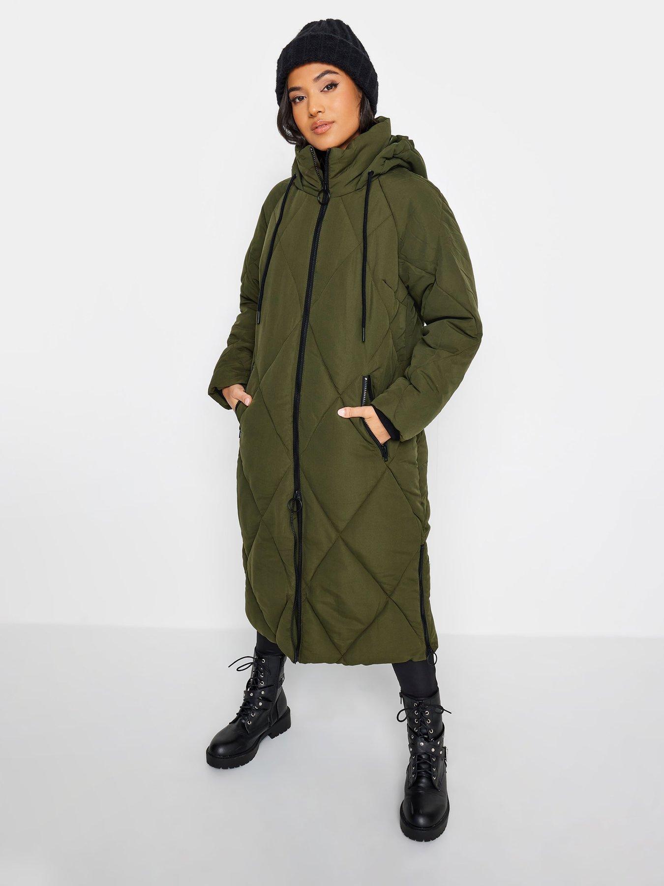 Green coat cheap petite