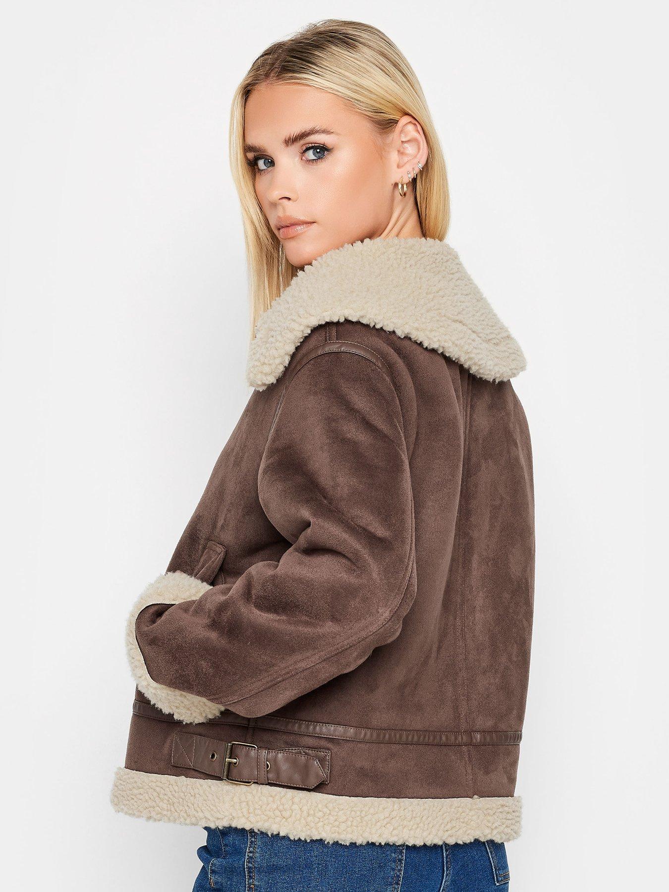 Petite aviator outlet jacket