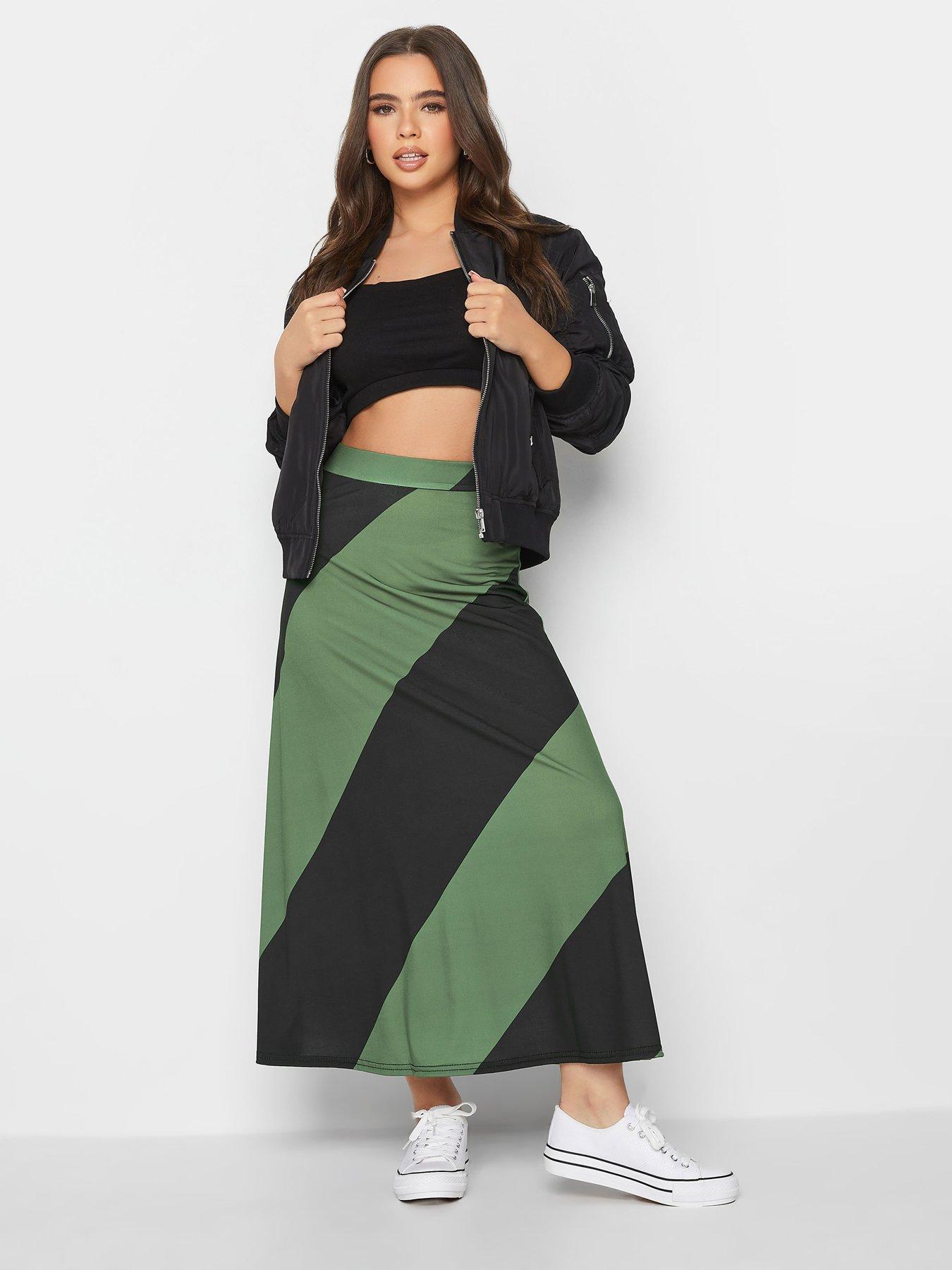 Striped maxi clearance skirt uk