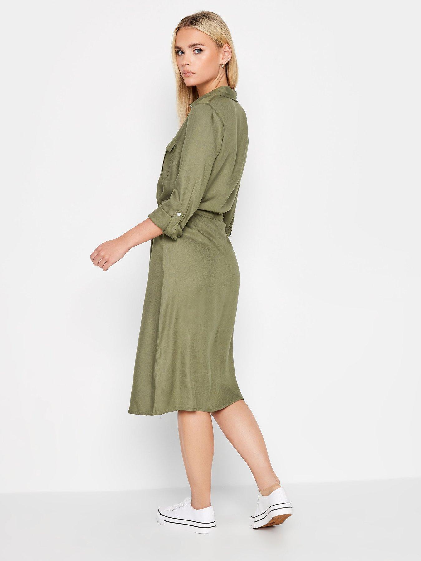 Petite store utility dress