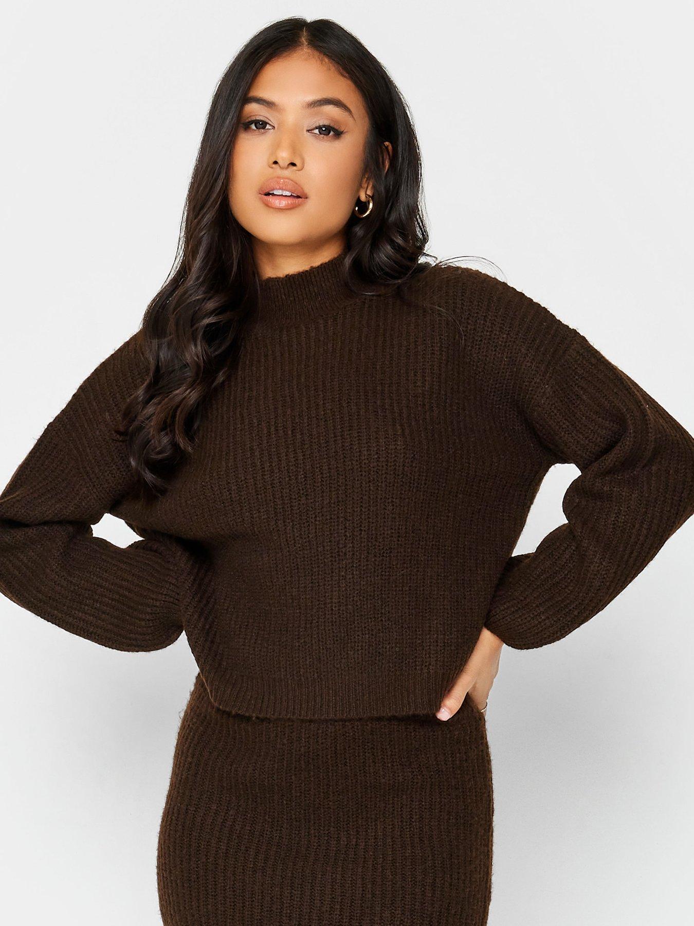 Ladies hot sale tan jumpers