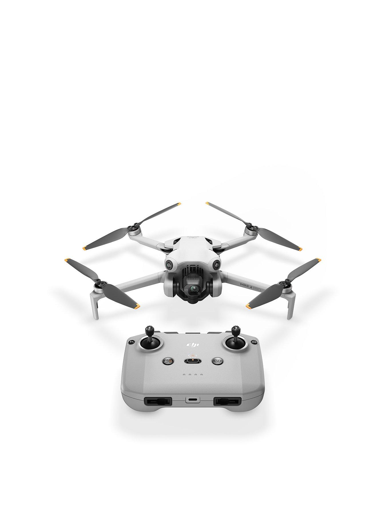  DJI Mini 4 Pro Folding Drone with RC-N2 Remote (No Screen) 4K  HDR Video Camera for Adults, Under 249g, 34 Mins Flight Time,  Omnidirectional Vision Sensing Bundle with Deco Gear