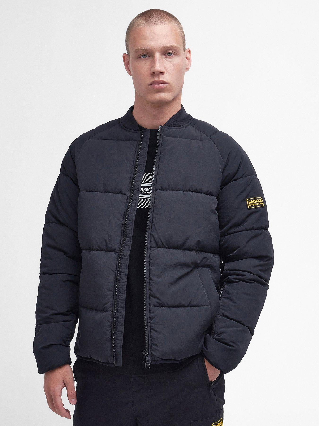 Barbour quilted bomber on sale jacket