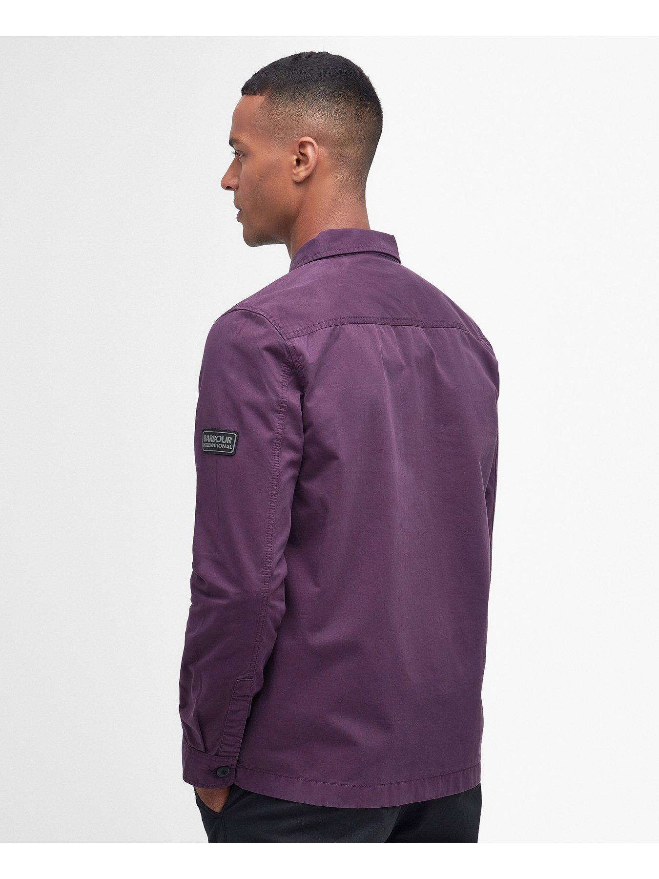 Barbour best sale international purple