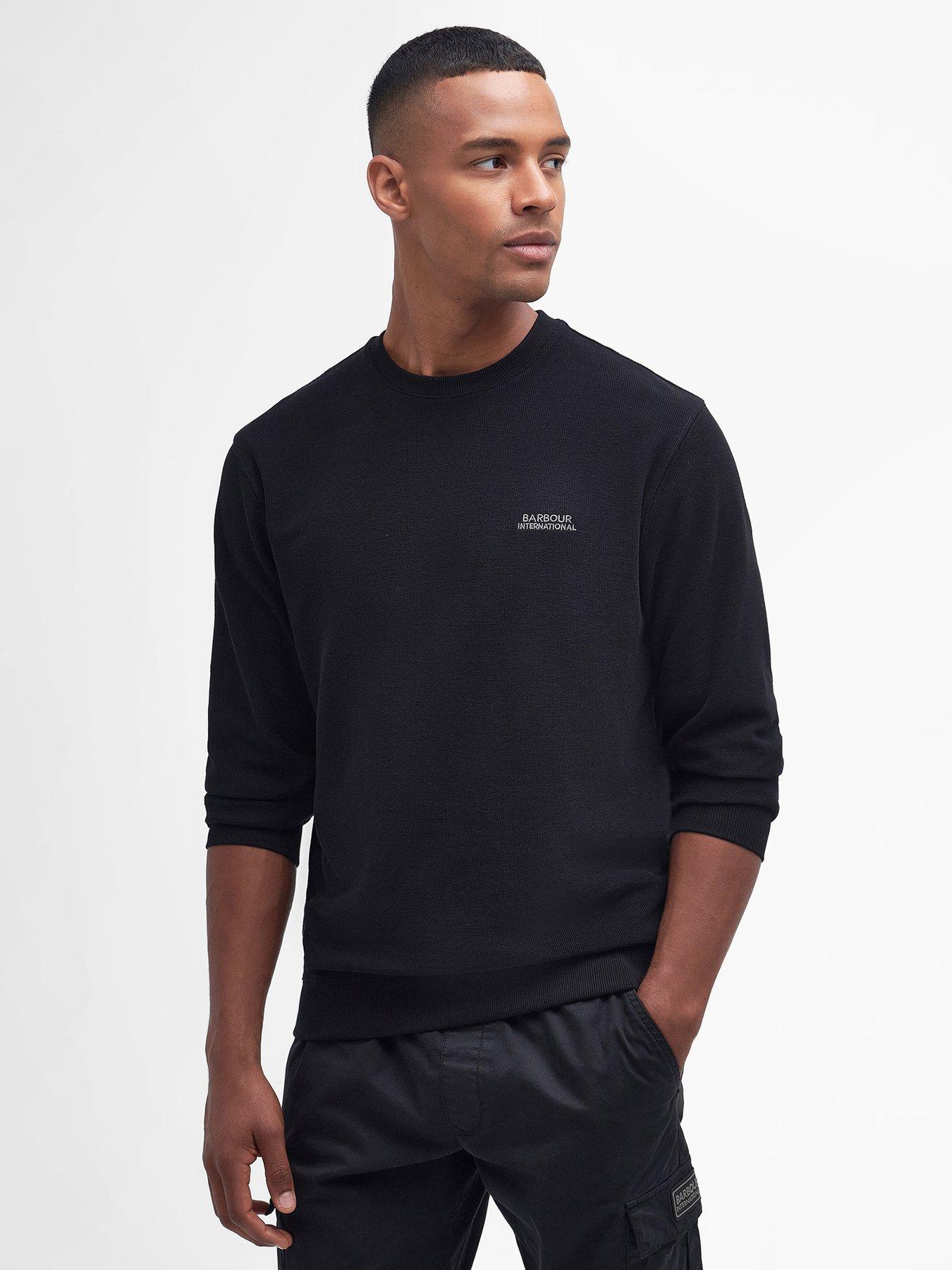 Barbour cheap black sweatshirt