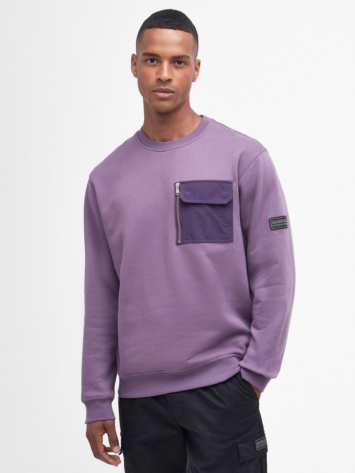 Mauve crew neck clearance sweatshirt