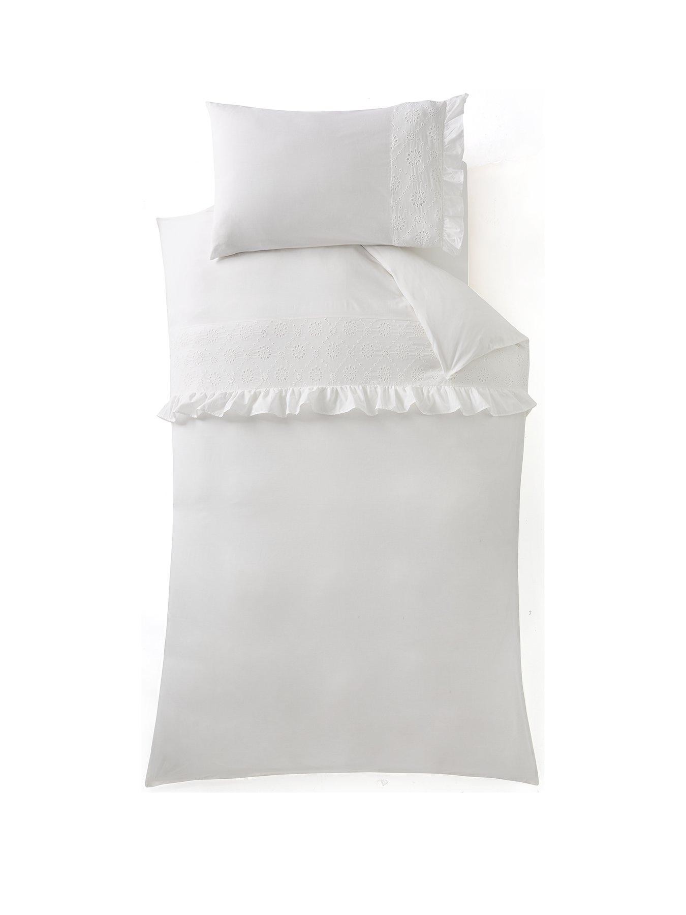 Image 2 of 3 of Very Home Kids Floral Ruffle Duvet Cover Set