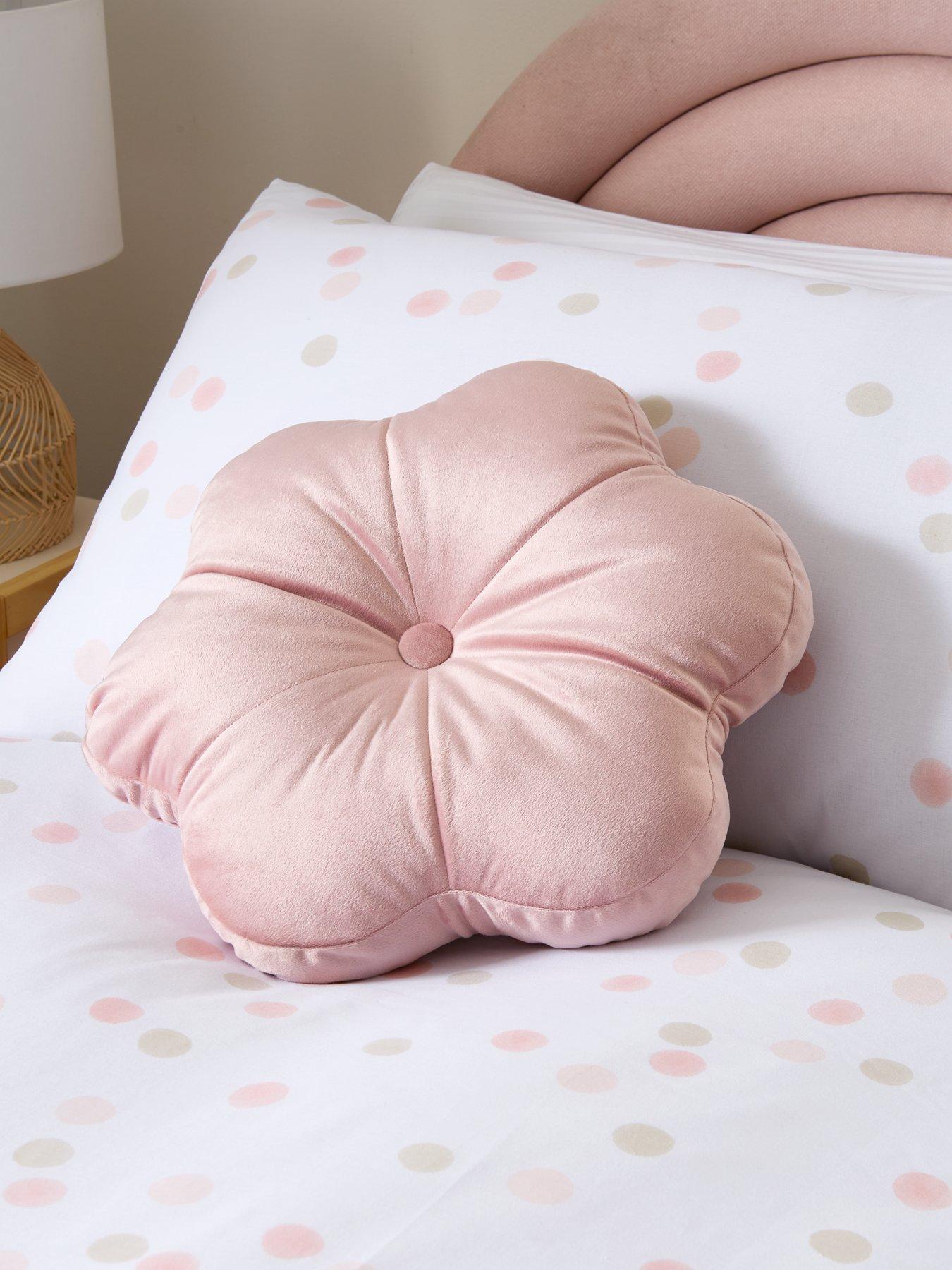 Product photograph of Very Home Flower 3d Cushion - Pink from very.co.uk
