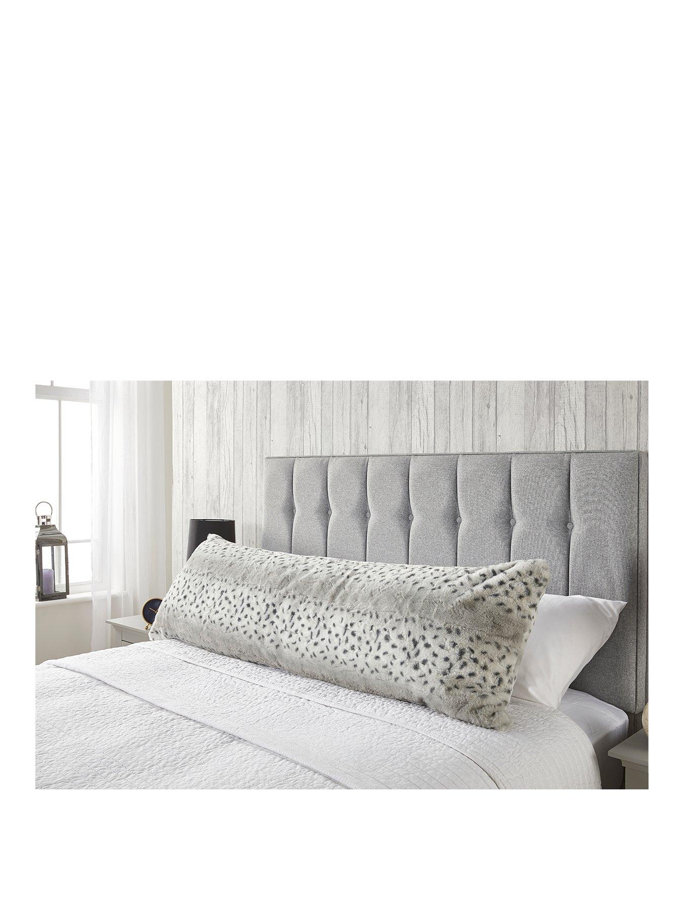 Bolster pillow grey best sale