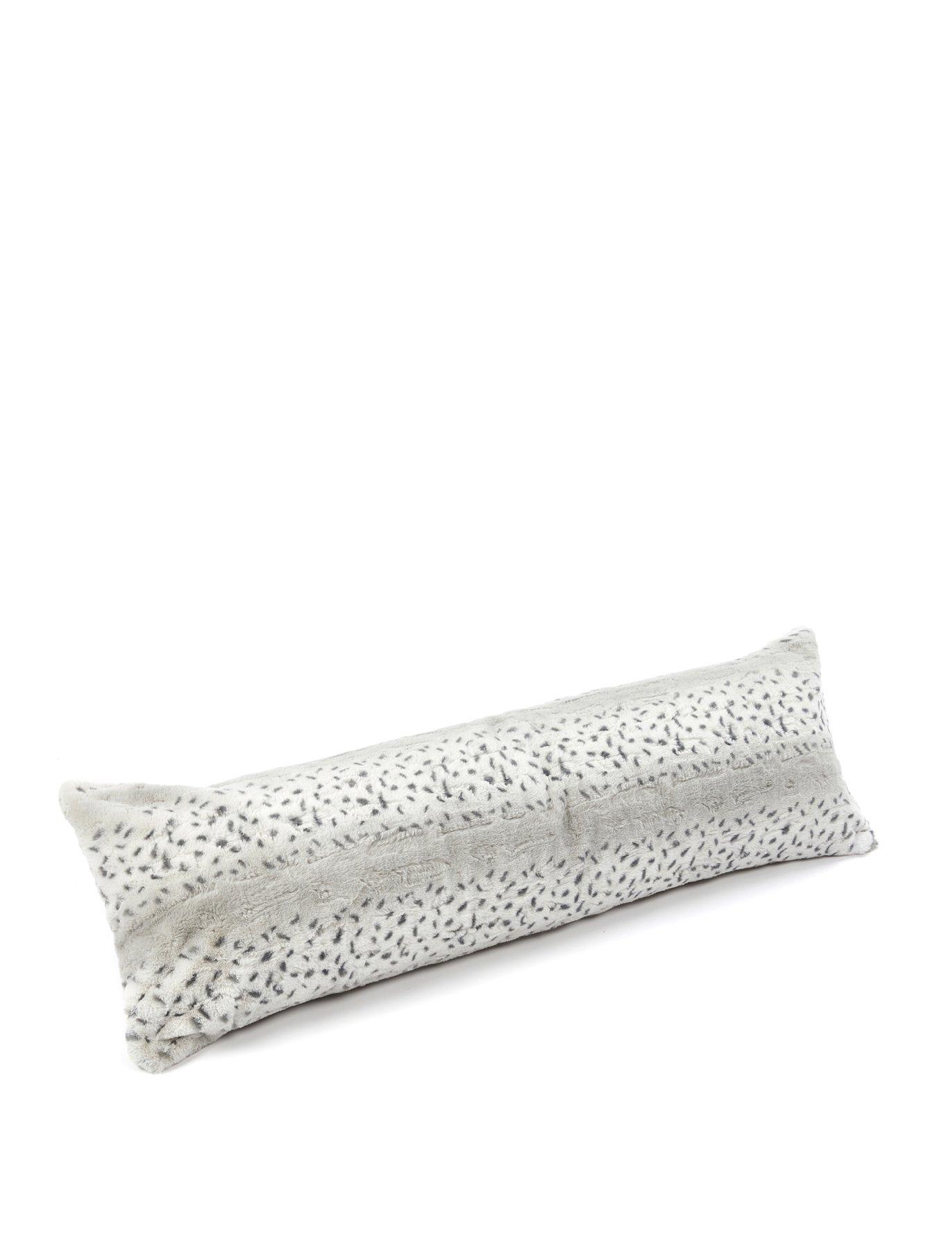 Image 2 of 4 of Very Home Snow Leopard Bolster Pillow