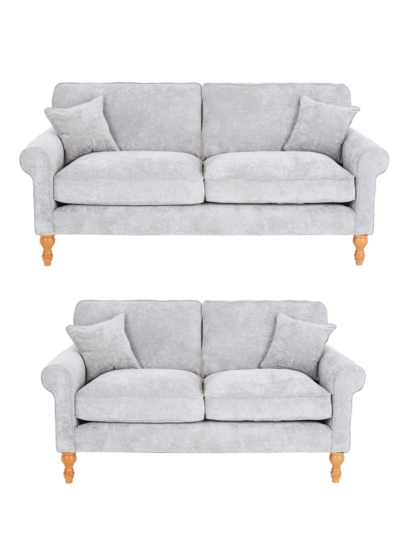 Silver sofa store set price