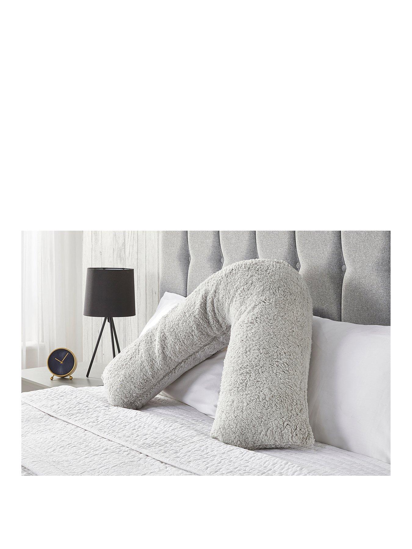 Fluffy v shaped pillow hotsell