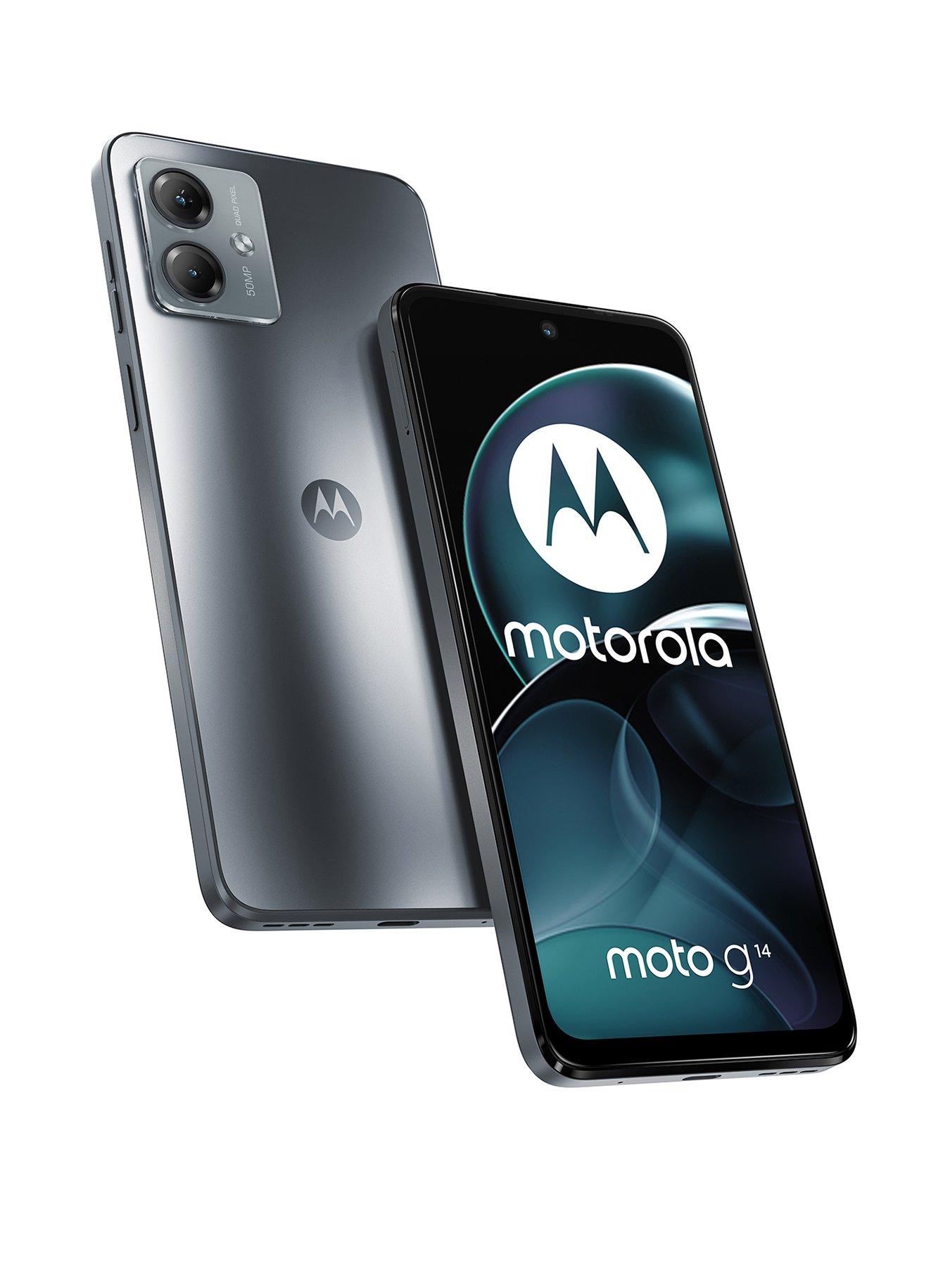 Image 1 of 4 of Motorola Moto G14 4GB RAM + 128GB Storage&nbsp;- Steel Grey