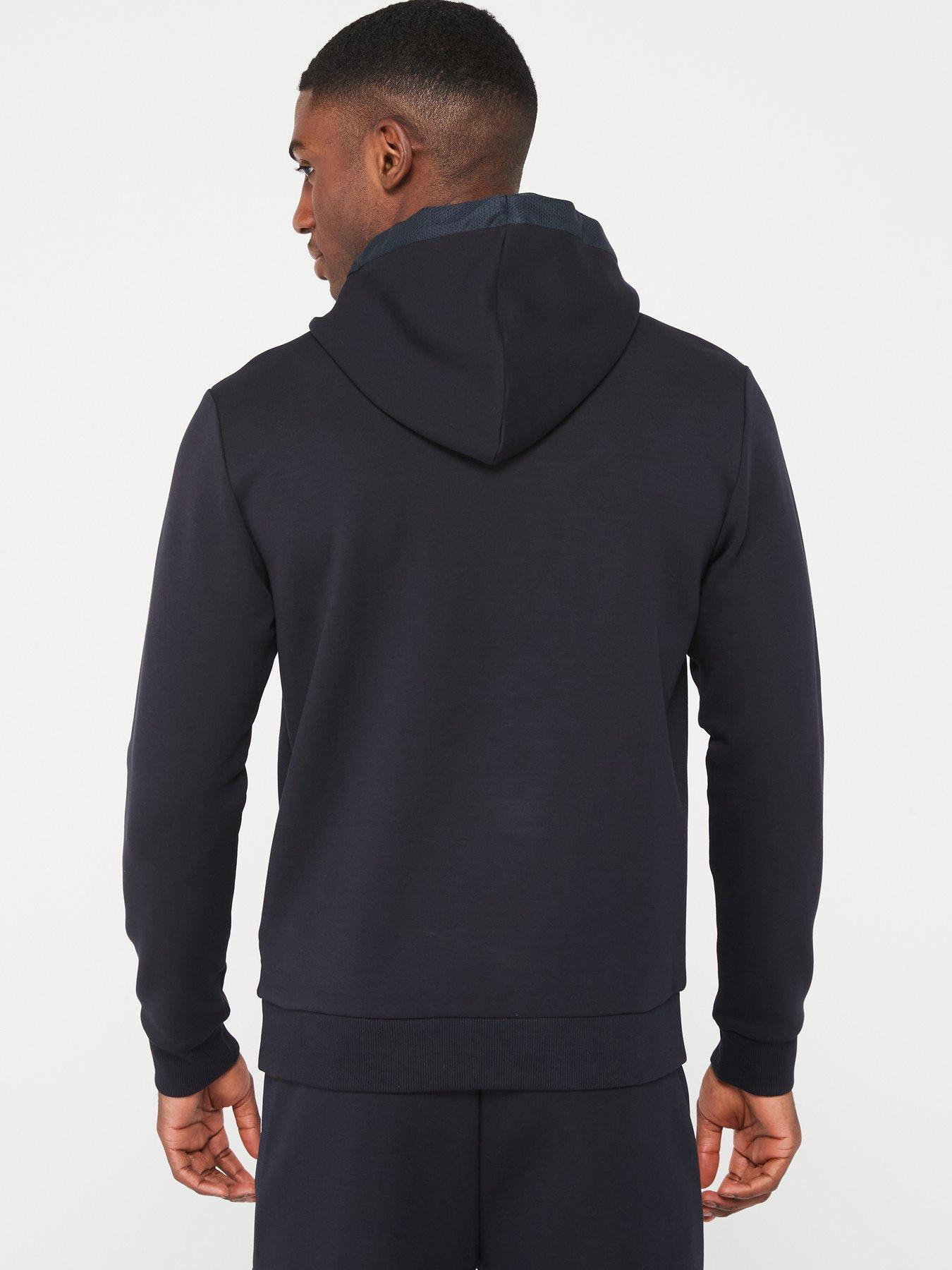 BOSS Soody 1 Overhead Hoodie - Dark Blue | Very.co.uk