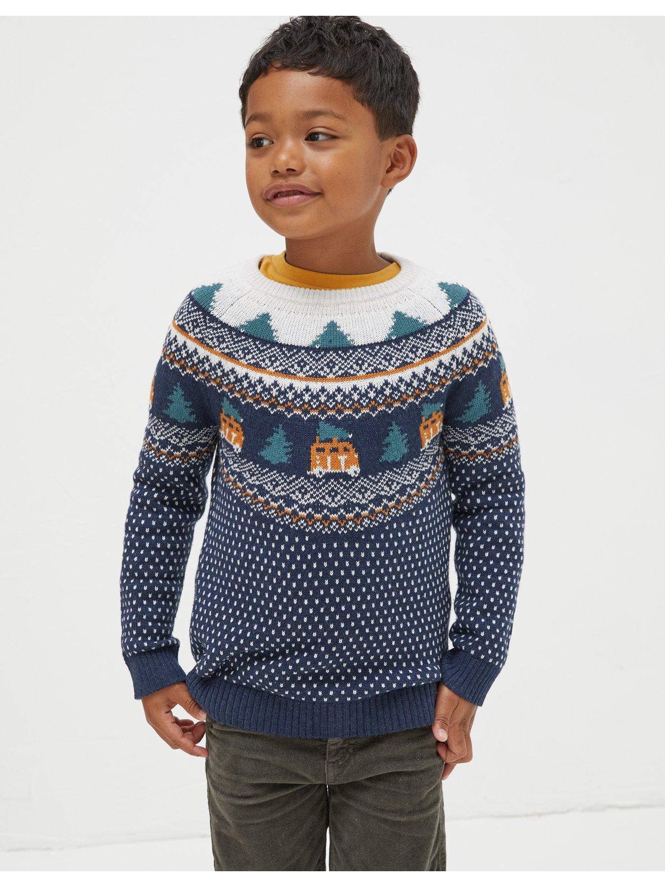 Fat face christmas jumper mens best sale