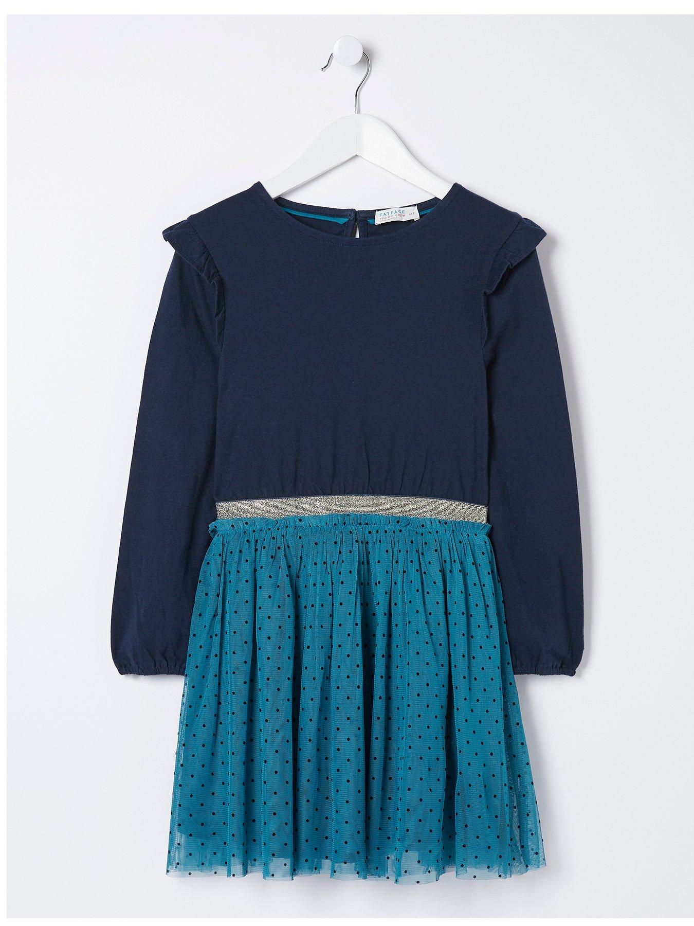 fatface-girls-millie-tulle-spot-dress-tealnbsp