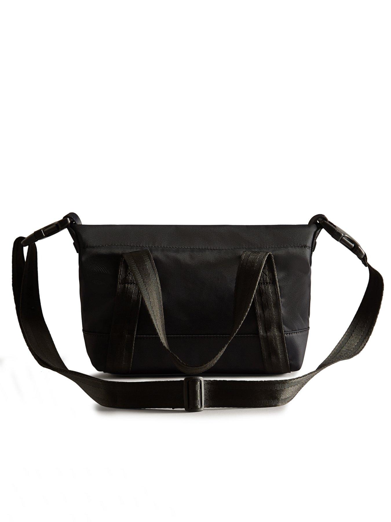 Image 2 of 5 of Hunter Nylon Mini Topclip Tote - Black/hunter Branded Webbing