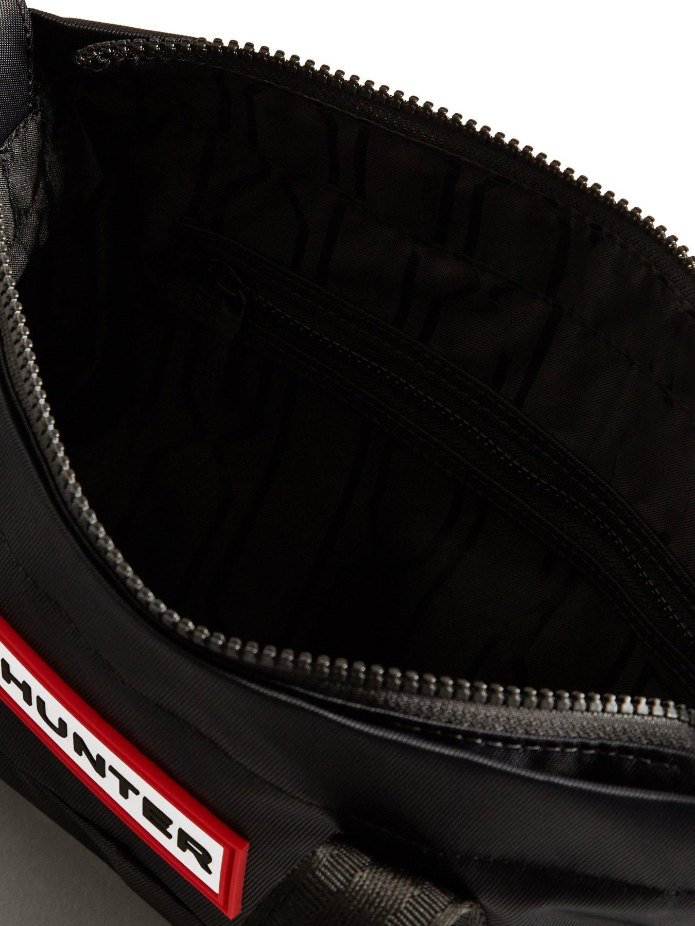 Image 5 of 5 of Hunter Nylon Mini Topclip Tote - Black/hunter Branded Webbing