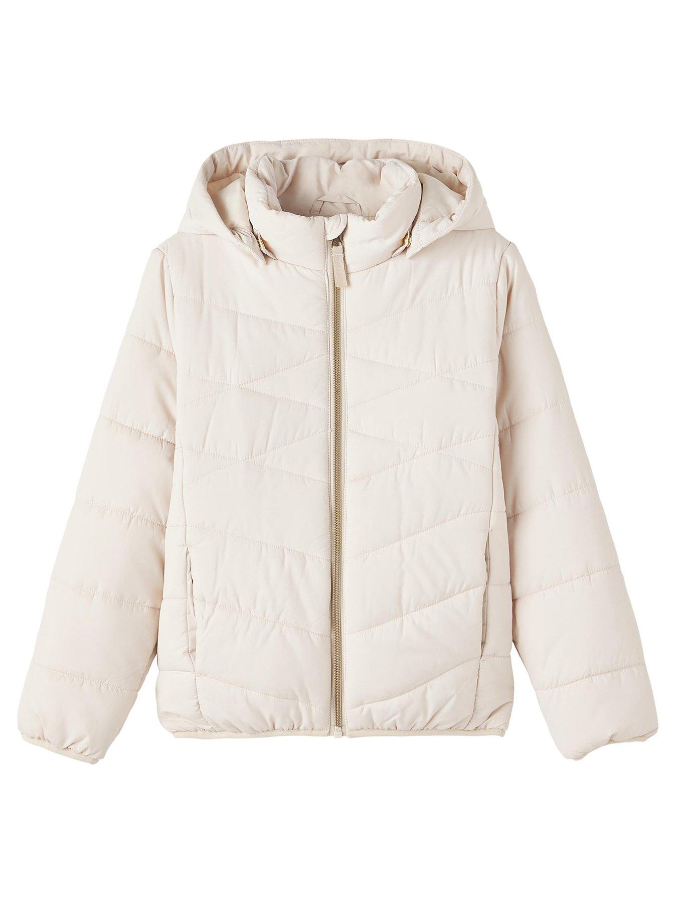 Girls cream outlet jacket