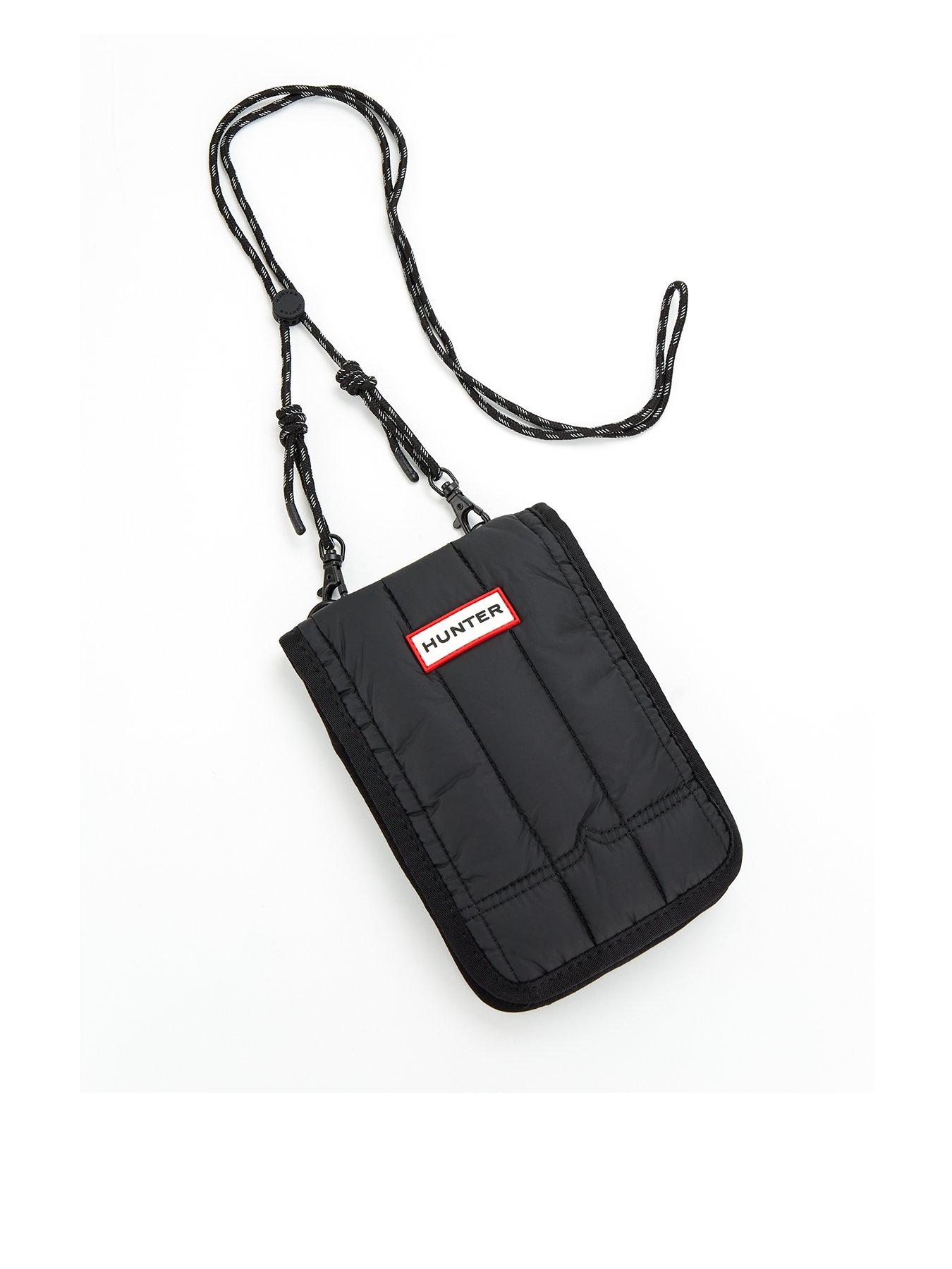 Intrepid Puffer Essential Phone Pouch - Black/red Box Logo