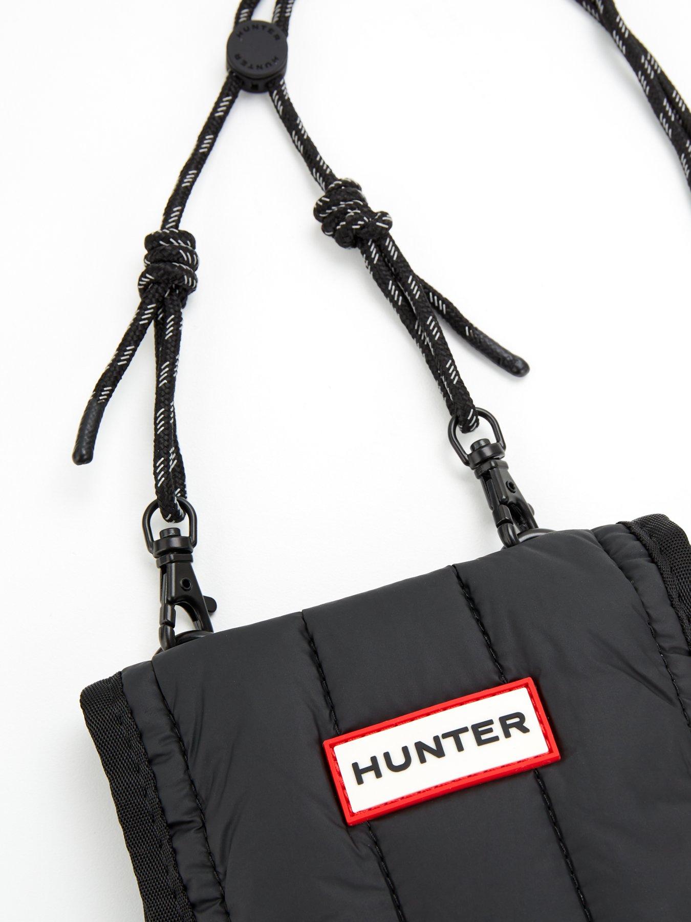 Hunter Intrepid Puffer Essential Phone Pouch - Black/red Box Logo