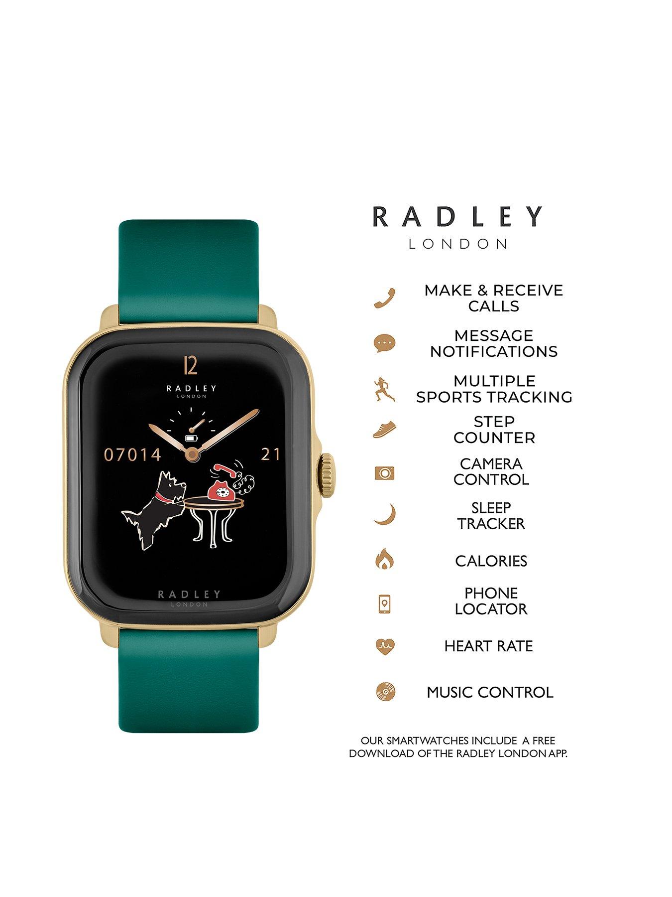 Radley Series 20 Smart Calling Watch with interchangeable Cobweb