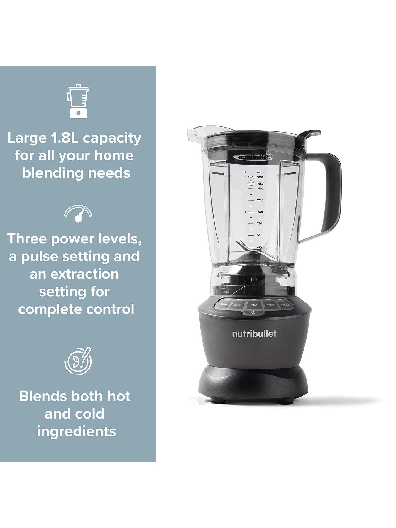 Image 2 of 6 of NUTRIBULLET 1.8L Combo Blender - Grey