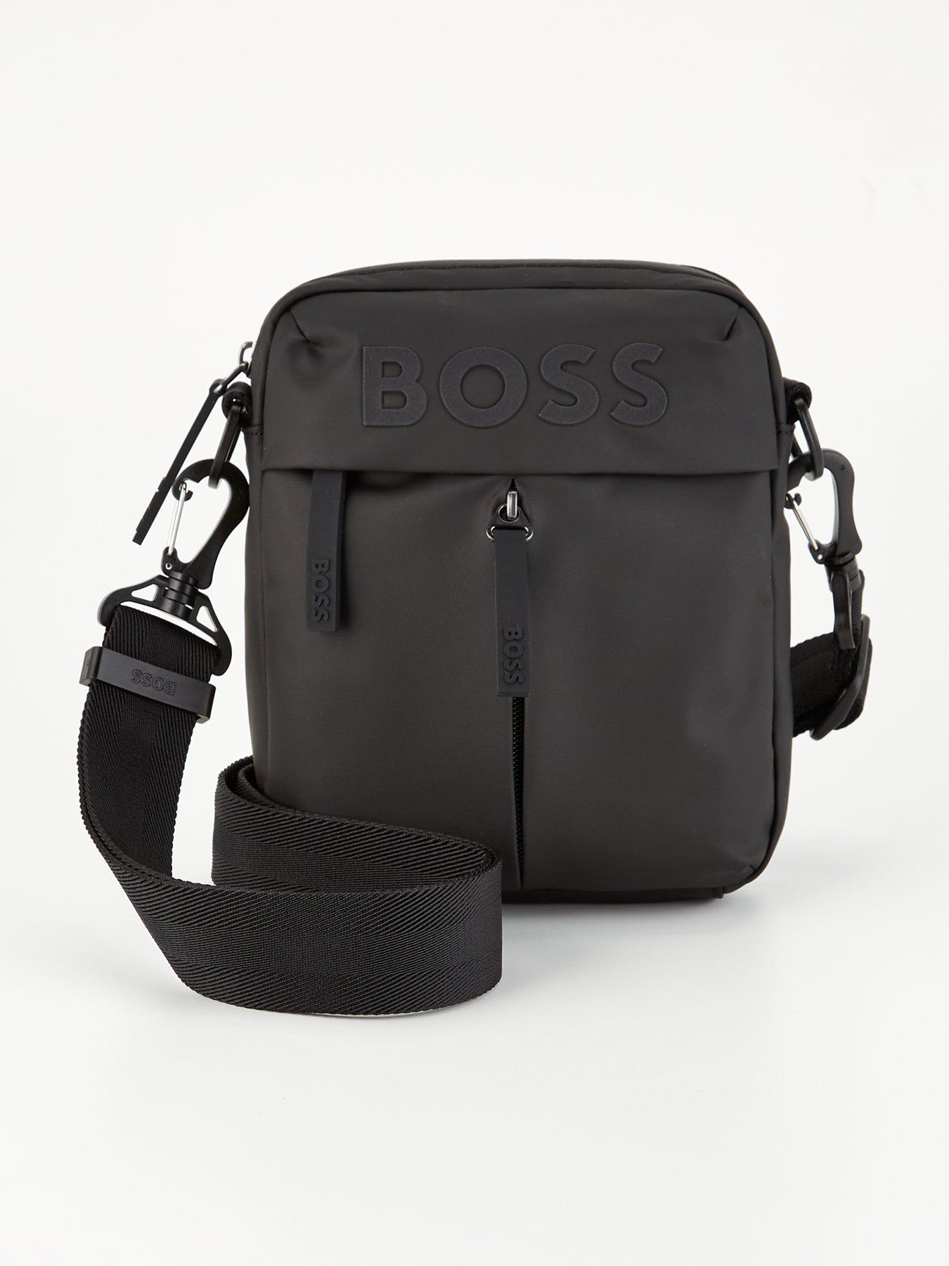 BOSS Stormy Zip Bag - Black | Very.co.uk