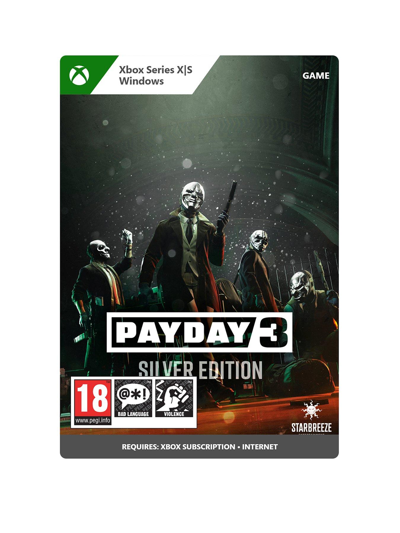 Image 1 of 1 of Xbox PAYDAY 3: Silver Edition (Digital Download)
