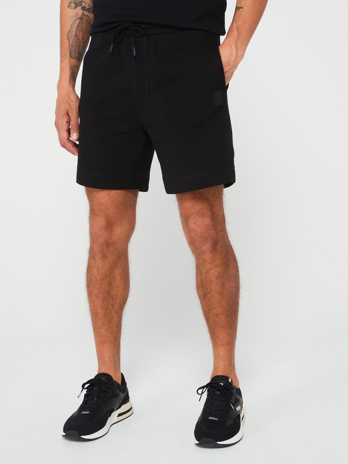 BOSS Sewalk Jersey Shorts - Black