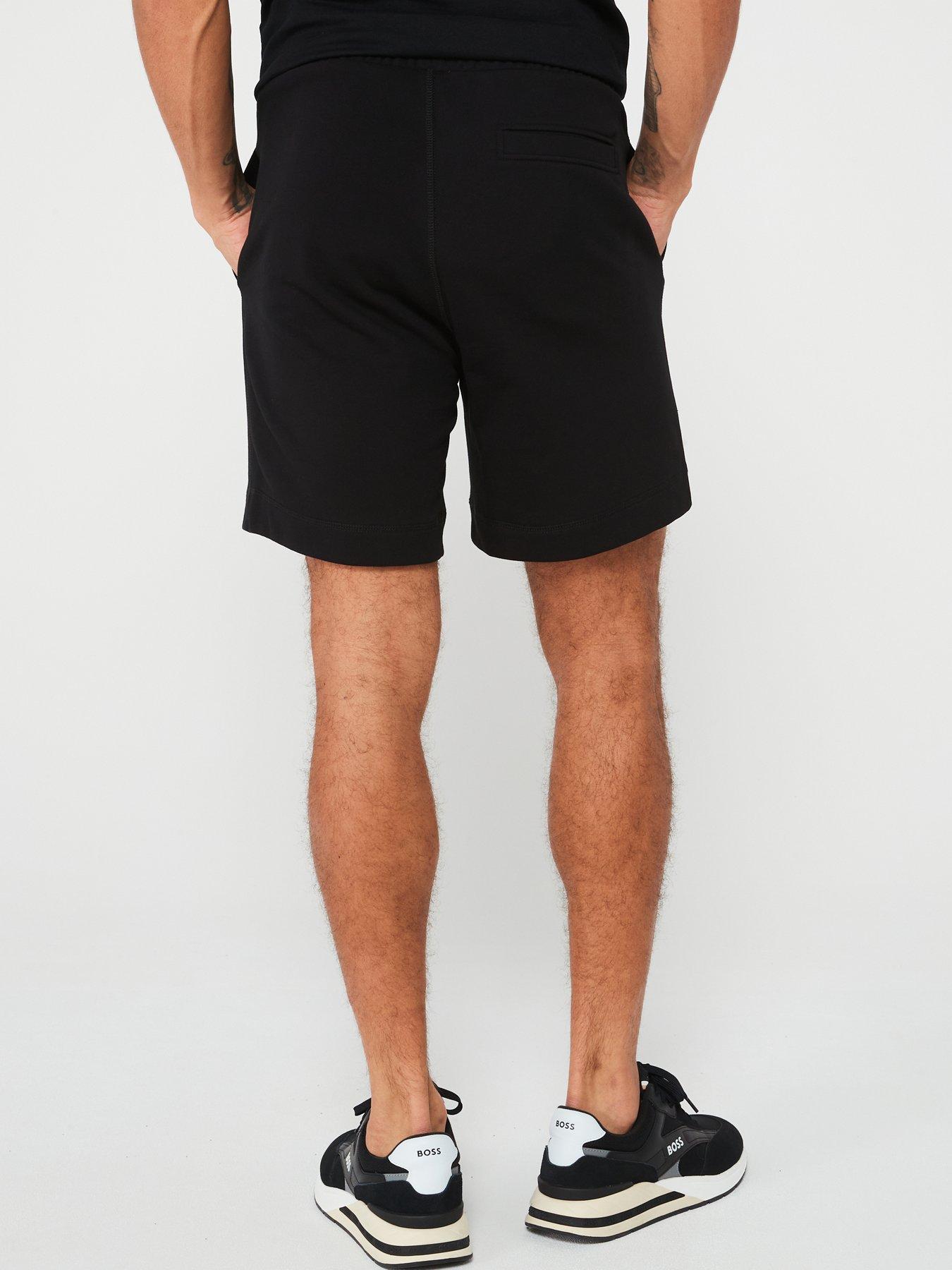 Image 2 of 4 of BOSS Sewalk Jersey Shorts - Black