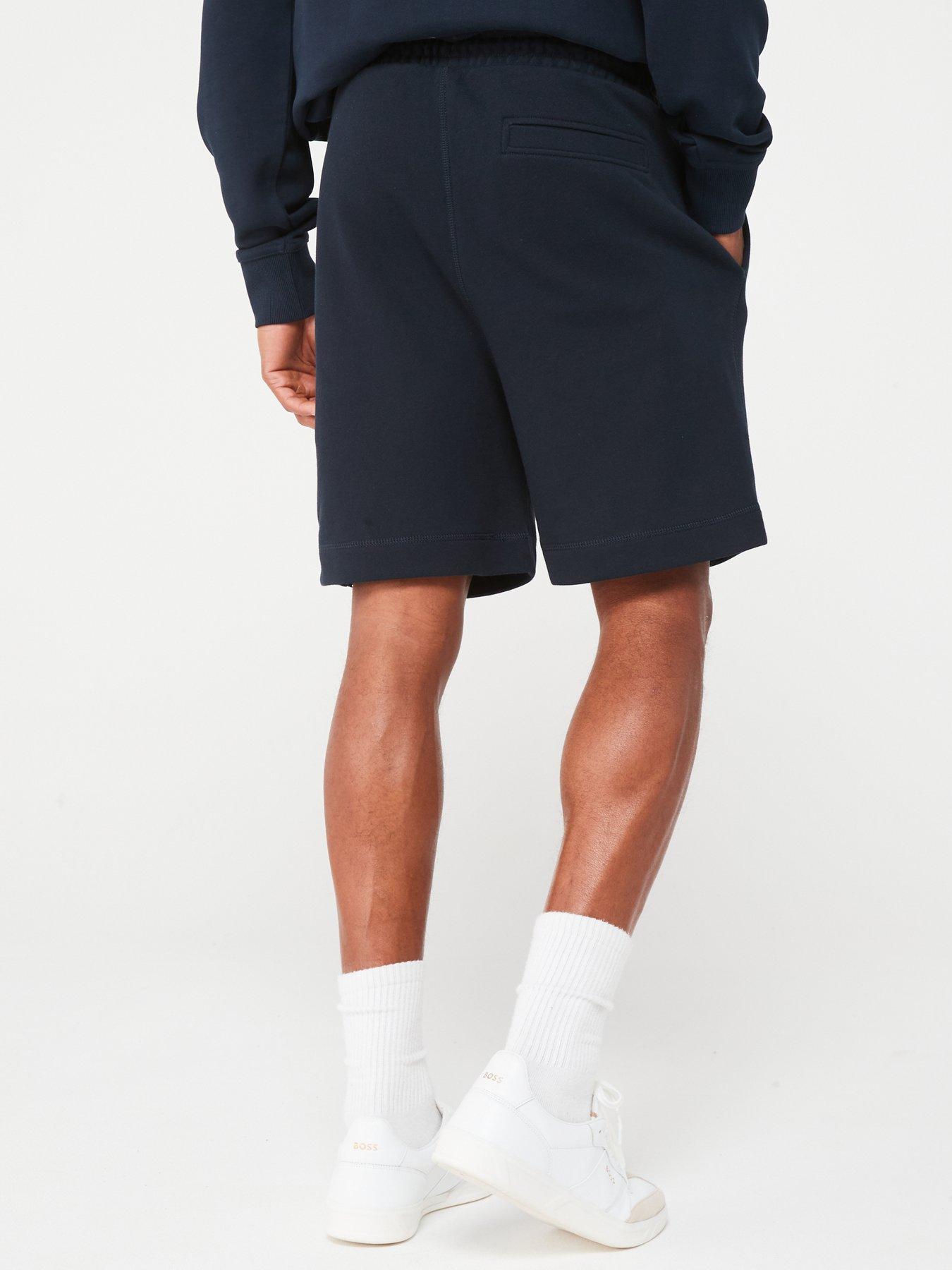 Image 2 of 4 of BOSS Sewalk Jersey Shorts - Dark Blue
