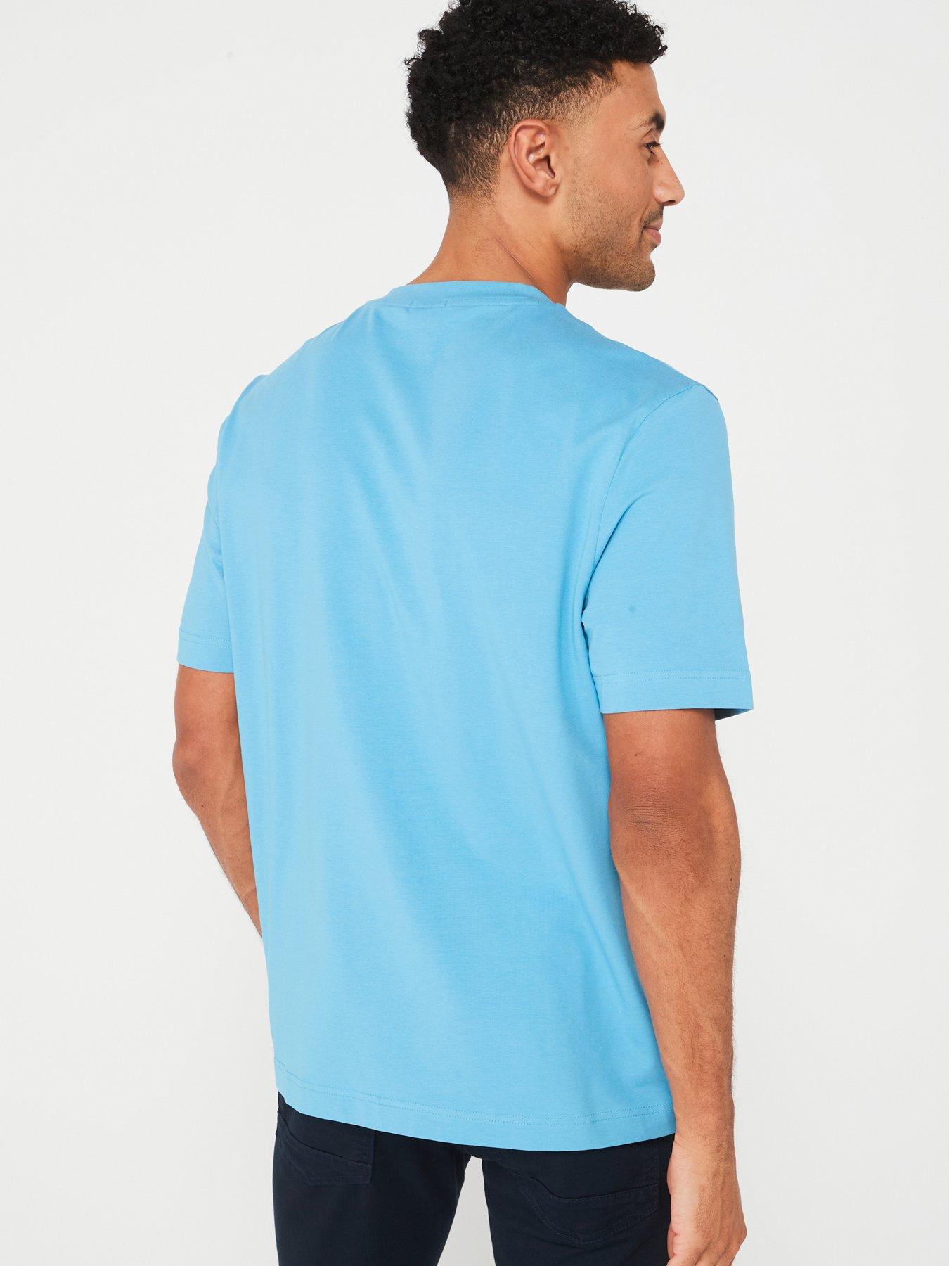 BOSS Tchup Relaxed Fit T-shirt - Blue | Very.co.uk