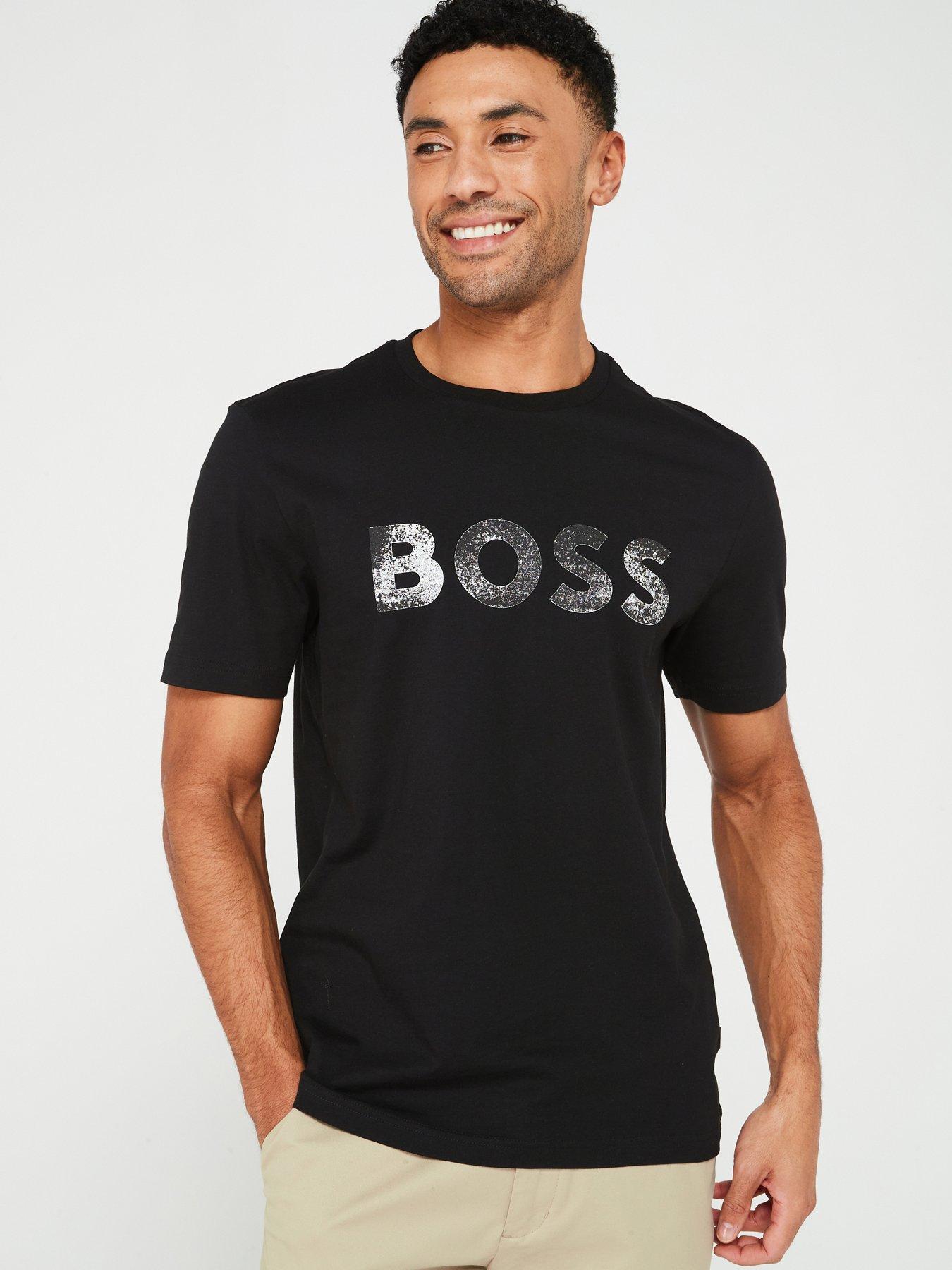 BOSS ocean Regular Fit T-shirt | Very.co.uk