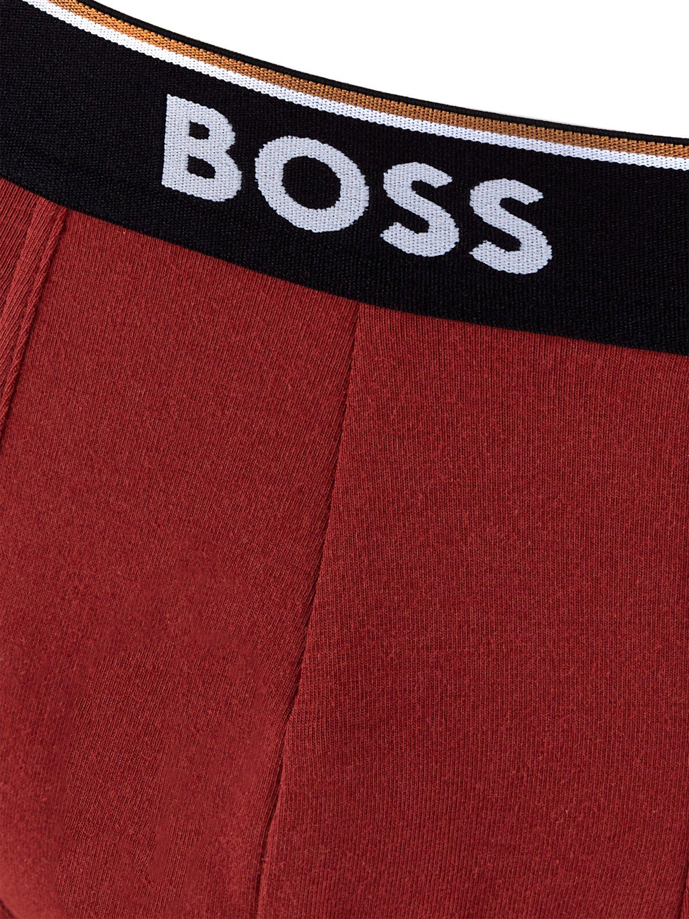 BOSS Bodywear 3 Pack Power Boxer Briefs - Multi | Very.co.uk