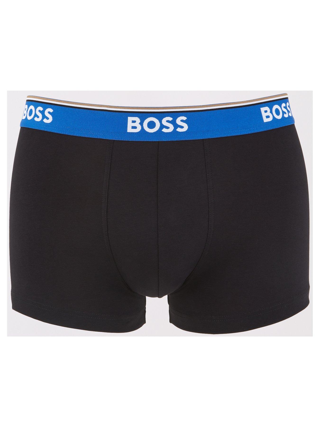 BOSS Bodywear 3 Pack Power Trunks - Multi | Very.co.uk